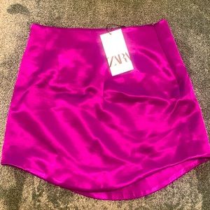 Zara satin skirt size SMALL